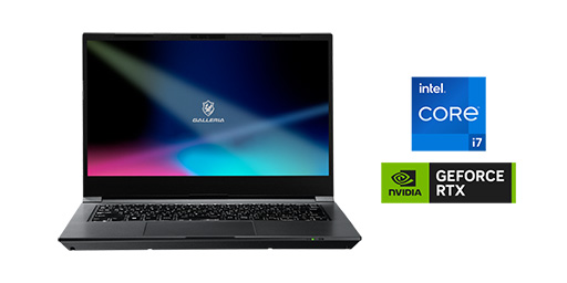 画像ギャラリー No.002のサムネイル画像 / RTX 4050搭載で約1.8kgの14型ゲームノートPCがGALLERIAから登場。約18万円の価格も見どころ