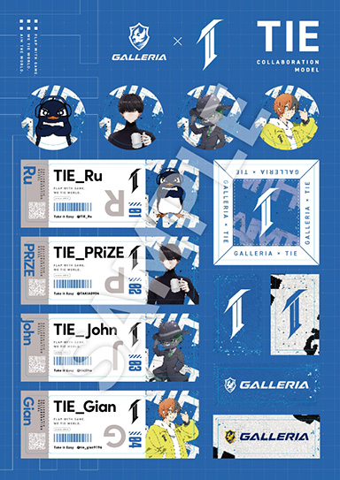 ���������꡼ No.004�Υ���ͥ������ / e���ݡ��ĥ������TIE�ץ���ܥ�ǥ�Υ����ޡ�����PC��GALLERIA����ȯ���