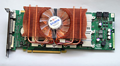 画像集#018のサムネイル/GF8800対応のZalman製GPUクーラー「VF1000+RHS88」レビュー掲載