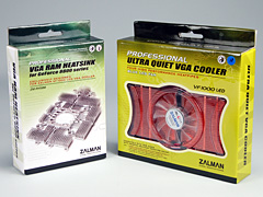 画像集#019のサムネイル/GF8800対応のZalman製GPUクーラー「VF1000+RHS88」レビュー掲載