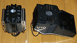 ������#011�Υ���ͥ���/�ڥ������ܤ�Cooler Master���緿CPU�����顼��V10�פ���äƤߤ����˻�Ū�򴹥�ݡ���