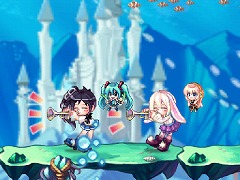 画像ギャラリー No.002のサムネイル画像 / ラテール×初音ミクのコラボ第2弾，ミクとルカのマスコット登場