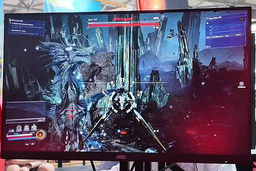 画像ギャラリー No.005のサムネイル画像 / 美しい宇宙を飛び回り，ドラゴンにも挑む。新作MMORPG「Nova Era: Atom」を運営マネージャーと体験［CJ2026］
