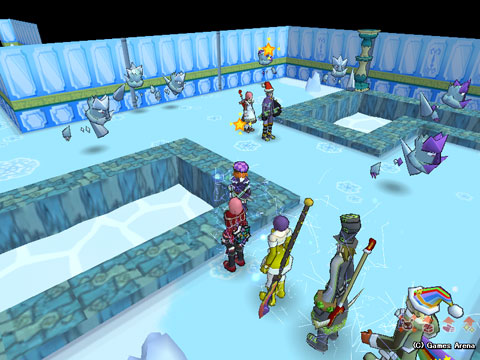 画像集#001のサムネイル/アミーゴをパワーアップ。ゲームズアリーナ,「アミーゴ・アミーガ」にパワーアップシステムと新ダンジョンを実装