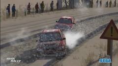 画像集#001のサムネイル/「SEGA RALLY REVO」,オーロラが美しい極寒コースを紹介するムービー