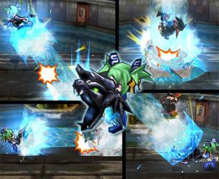 画像ギャラリー No.001のサムネイル画像 / 「ゲットアンプドX」で,水流を操って攻撃するアクセサリの販売が25日に開始