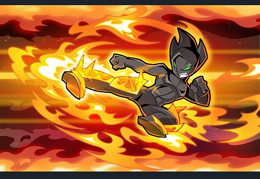 画像集#004のサムネイル/「ゲットアンプドX」,熱烈な蹴り技を繰り出せる「炎焔足」が4月10日に登場