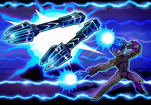 画像集#003のサムネイル/「ゲットアンプドX」,周囲の敵を感電させるアクセサリ「スタンロッド」が登場