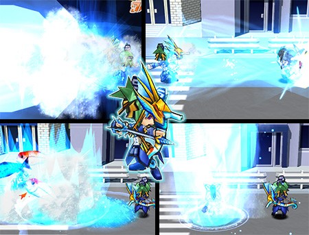 画像集 002 ゲットアンプドx 水流で攻撃する水の弓 アクアアルコ が登場