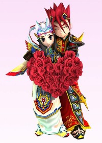 画像集#001のサムネイル/「熱血江湖」でバレンタインイベント&期間限定ペアルックセット発売