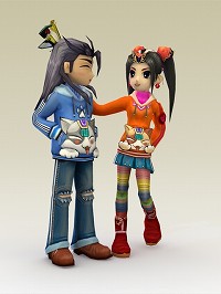 画像集#002のサムネイル/「熱血江湖」でバレンタインイベント&期間限定ペアルックセット発売