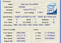 画像集#005のサムネイル/L2 6MBの実力は?“Wolfdale”「Core 2 Duo E8500/3.16GHz」レビュー掲載