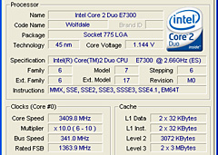 画像集#009のサムネイル/1万円台の45nm世代デュアルコアCPU,「Core 2 Duo E7300」&「Pentium Dual-Core E5200」レビュー掲載