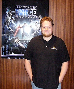 画像集#010のサムネイル/［E3 2008＃33］フォースと共にあれ！　「Star Wars： The Force Unleashed」はフォースをグリグリと使えるアクションゲーム