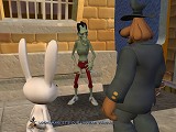 画像集#003のサムネイル/コミカルADV「Sam & Max」エピソード2の第3弾,「Night of the Raving Dead」のデモ版を4GamerにUp