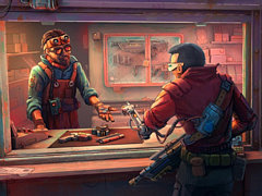 サイバーパンクな裏路地で不法取引する店舗経営シム「Probably Stolen - Cyberpunk Pawnshop Simulator」を発表。本日プレイテストを開始