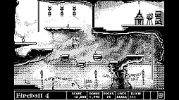 画像ギャラリー No.004のサムネイル画像 / 約40年前のMacintosh向けアクション「Dark Castle」と続編が，ほぼそのままSteamへ。初期Mac環境を再実装し，オリジナル版を忠実に復刻