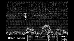 画像ギャラリー No.010のサムネイル画像 / 約40年前のMacintosh向けアクション「Dark Castle」と続編が，ほぼそのままSteamへ。初期Mac環境を再実装し，オリジナル版を忠実に復刻