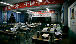 画像ギャラリー No.005のサムネイル画像 / 真夜中の学校をさまよい,違和感を見抜いて脱出を目指す。異変探し系心理ホラーADV「Midnight Class」,2026年第3四半期に発売
