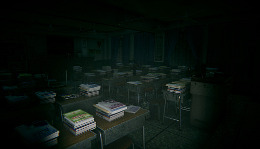 画像ギャラリー No.009のサムネイル画像 / 真夜中の学校をさまよい,違和感を見抜いて脱出を目指す。異変探し系心理ホラーADV「Midnight Class」,2026年第3四半期に発売