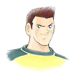 画像集#020のサムネイル/「サカつくONLINE」に高橋陽一先生描き下ろしオリジナル選手が登場