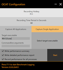 画像集#010のサムネイル/AMDのGPUOpenから登場した「OCAT」を試す。DX12とVulkan，そしてUWPタイトルのベンチマークを行えるツールは「使える」か？