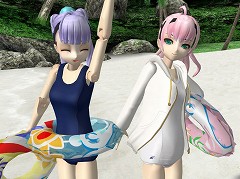 画像ギャラリー No.001のサムネイル画像 / 「武装神姫」にスクール水着登場＆ネットカフェでプレイ可能に