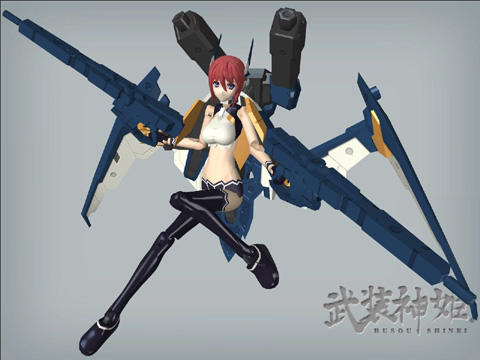 画像ギャラリー No.001のサムネイル画像 / 「武装神姫」，サソリ型MMSなど2体をジオラマスタジオに実装
