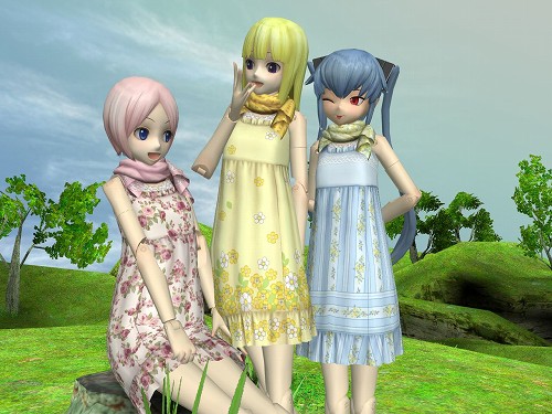 画像集#001のサムネイル/「武装神姫」,暖かい春にぴったりのさわやかなワンピース登場