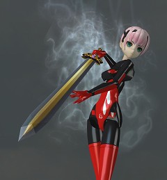 画像集#002のサムネイル/「武装神姫」,暖かい春にぴったりのさわやかなワンピース登場