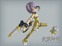 画像集#004のサムネイル/「武装神姫」,暖かい春にぴったりのさわやかなワンピース登場