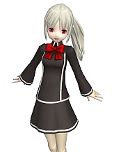 画像集#006のサムネイル/「武装神姫」にクイズマジックアカデミーの女子生徒制服が登場