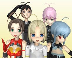 画像ギャラリー No.005のサムネイル画像 / 「武装神姫」オリジナル素体に「エレガンスシリーズ」登場