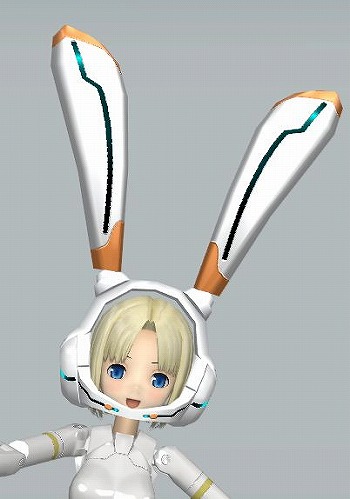 画像ギャラリー No.005のサムネイル画像 / 「武装神姫」可愛いだけじゃなく音響攻撃に強いウサ耳装備発売