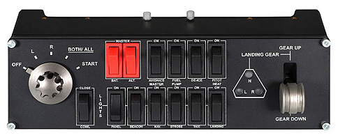 画像集#001のサムネイル/“FSX専用”のSaitek製追加スイッチパネル,1万3800円で25日発売