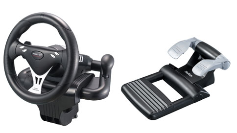 画像集#002のサムネイル/左だけでなく右ハンドル操作にも対応。Saitek製ステアリングコントローラ「R660GT」が3月31日発売