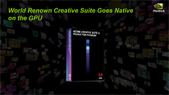 画像ギャラリー No.002のサムネイル画像 / NVIDIA製GPUが「Photoshop」「After Effects」「Premiere Pro」の最新版「CS4」アクセラレーションをサポート。ムービーでその効果をチェック