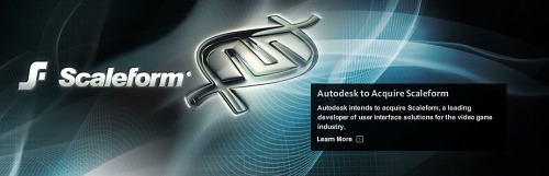 画像ギャラリー No.001のサムネイル画像 / Autodesk,ゲーム用UIミドルウェアメーカー最大手Scaleformの買収を発表