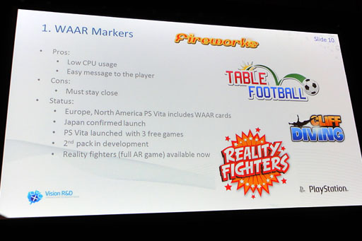 ꡼ No.003 | GDC 2012ϥޡ쥹ARMagnetפΥǥ˲ƳȯԤĤPS VitaҲ𥻥å