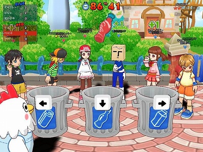 画像集#009のサムネイル/「POKIPOKI」,新マップ「シータウン」と二つのミニゲームが本日実装