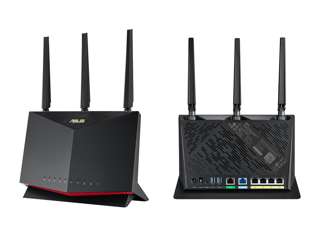 ASUS，Wi-Fi 6対応無線LANルーター「RT-AX86U」を発売。2.5Gbps対応