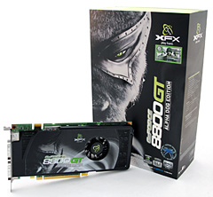 画像集#001のサムネイル/XFX,GeForce 8800 GTをクロック違いで3モデル発売