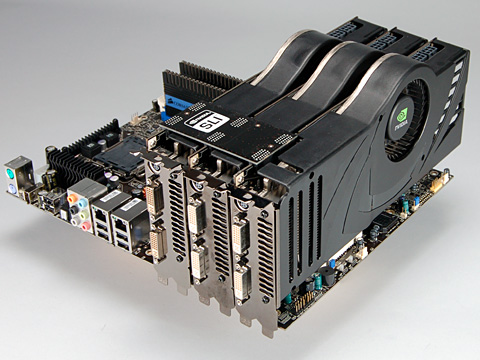 3枚のgeforceで性能向上を図る 3 Way Sli パフォーマンス緊急速報