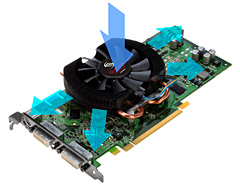 画像集#003のサムネイル/Leadtek,1000セット限定でZalmanクーラー搭載8800GTカード発売