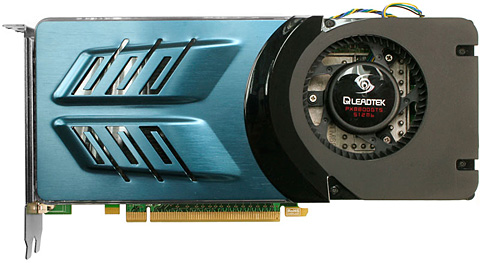 画像集#001のサムネイル/Leadtek,独自ファンカバー搭載のGeForce 8800 GTS 512カード