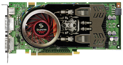 画像集#001のサムネイル/Leadtek,Cooler Masterと共同開発のクーラー搭載8800 GTカード