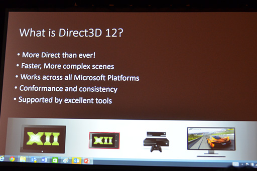 画像集#011のサムネイル/［GDC 2014］DirectX 12，ついに発表。その特徴に迫る