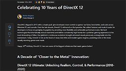 画像ギャラリー No.003のサムネイル画像 / 次世代DirectXは推論アクセラレータとレイトレーシングの深淵へ向かう。2026年から先のDirectX最新事情