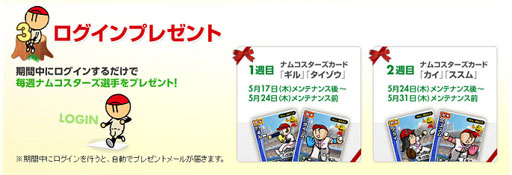 画像ギャラリー No.004のサムネイル画像 / 「ファミスタ オンライン」,本日から5月31日まで「公式戦イベント」を開催