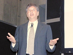 画像集#006のサムネイル/Virtual World Conference & Expo 2008開催,Linden Lab創設者Philip Rosendale氏「バーチャルワールドは100倍の規模になる」